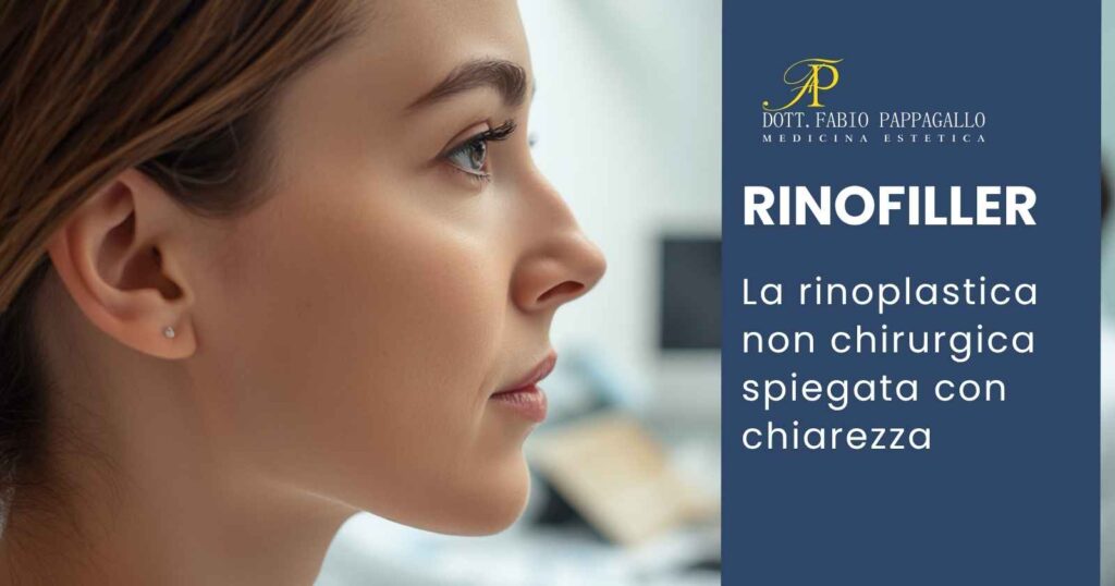 Consulenza per filler naso e rinoplastica non chirurgica con medico estetico a Molfetta rinoplastica non chirurgica filler naso